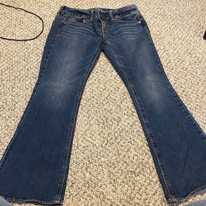 American Eagle Outfitters Dark Blue Artist Stretch Jeans